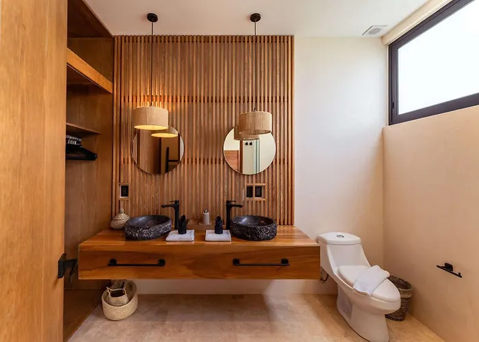 Chic 3br - 2 Pools With Rooftop Pool Modern Boho Design Villa Tulum