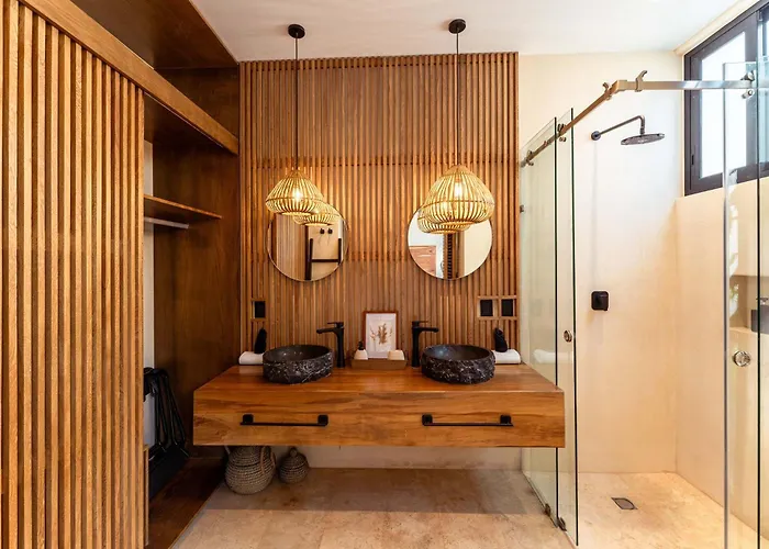 Villa Chic 3br - 2 Pools With Rooftop Pool Modern Boho Design Tulum