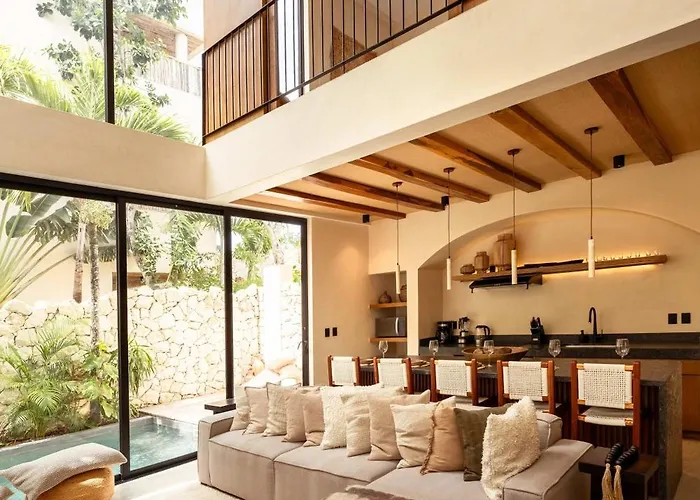 Villa Chic 3br - 2 Pools With Rooftop Pool Modern Boho Design Tulum