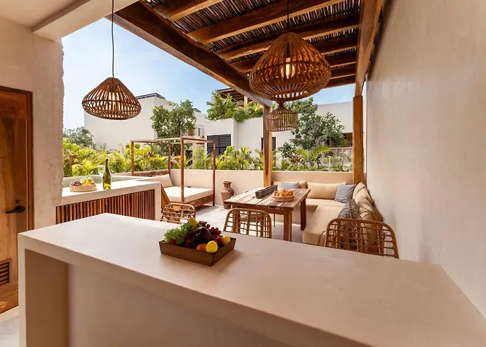Chic 3br - 2 Pools With Rooftop Pool Modern Boho Design * Tulum