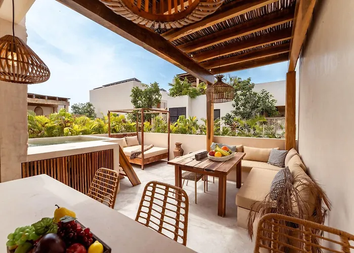 Villa Chic 3br - 2 Pools With Rooftop Pool Modern Boho Design