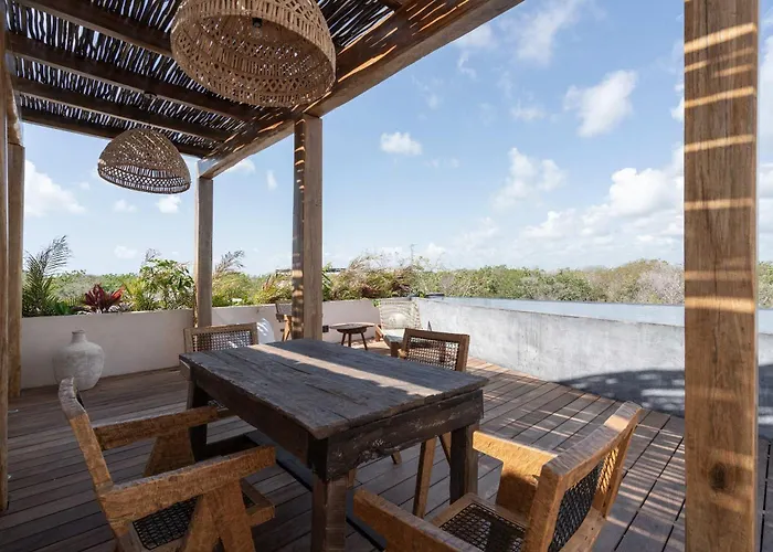 Chic 3br - 2 Pools With Rooftop Pool Modern Boho Design Villa